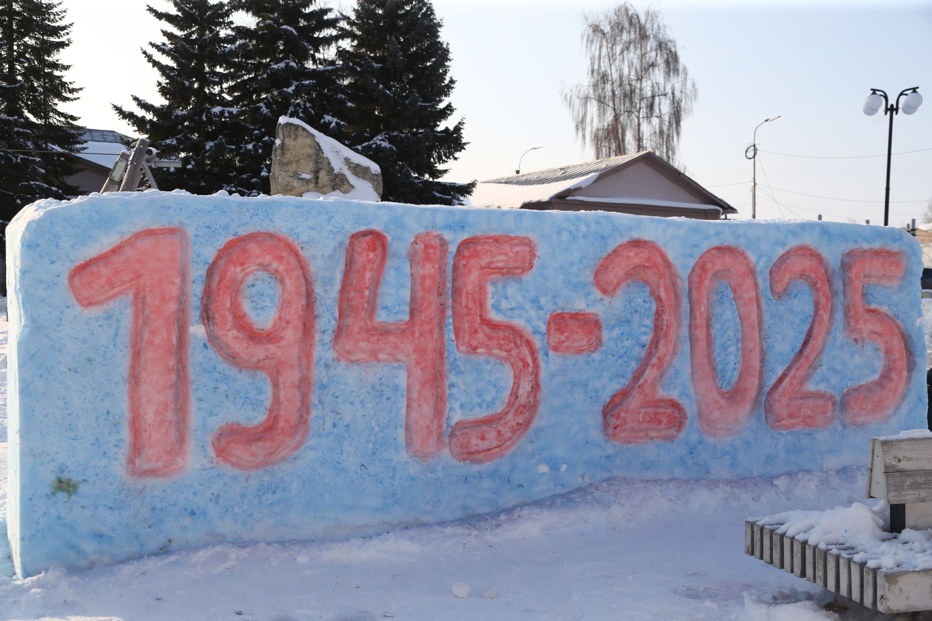 Новогоднее оформление города Мамадыш