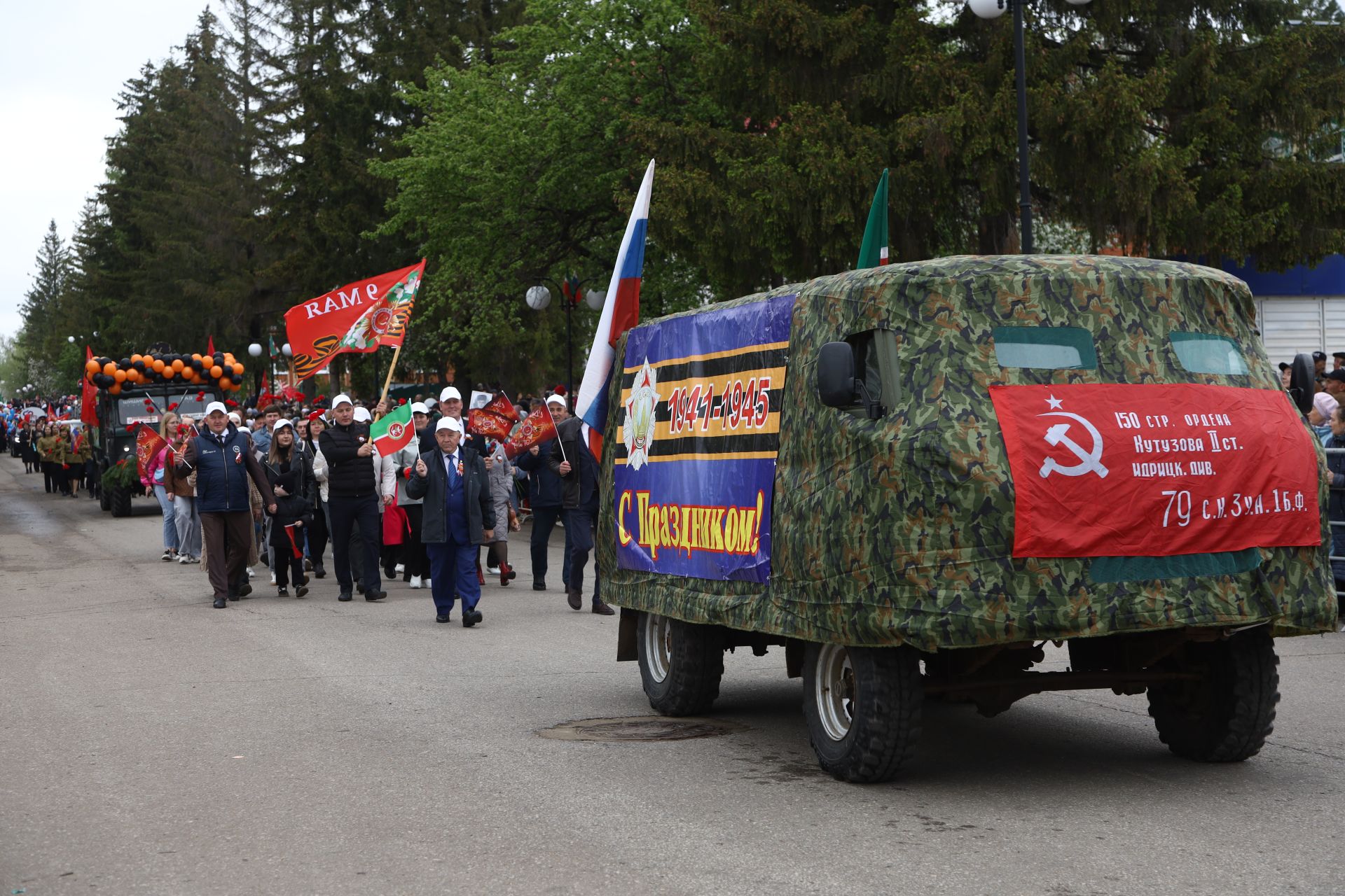 Парад Победы 2025 в Мамадыше (часть 3)