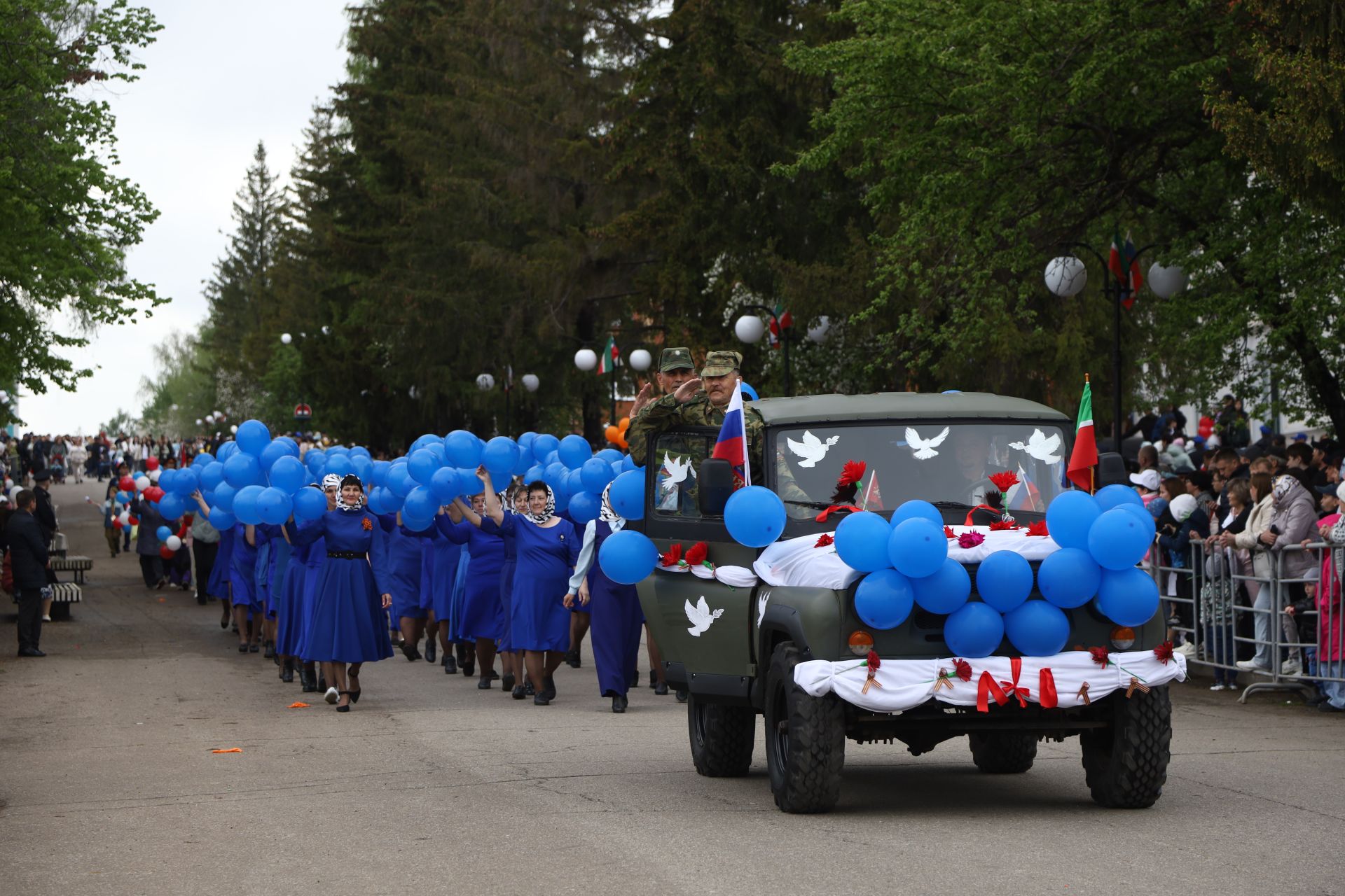 Парад Победы 2025 в Мамадыше (часть 3)