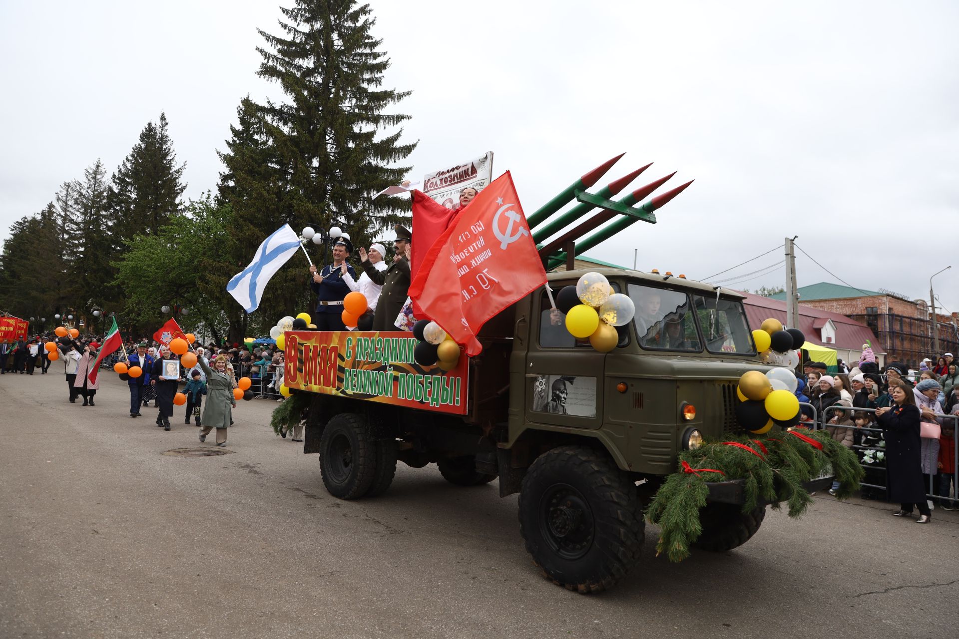 Парад Победы 2025 в Мамадыше (часть 3)