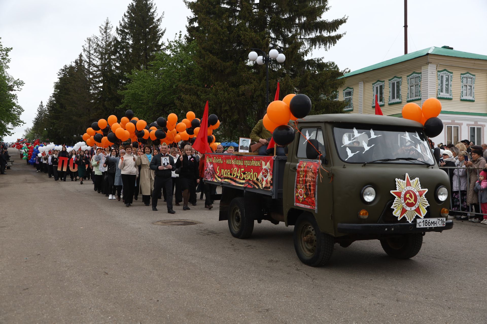 Парад Победы 2025 в Мамадыше (часть 3)