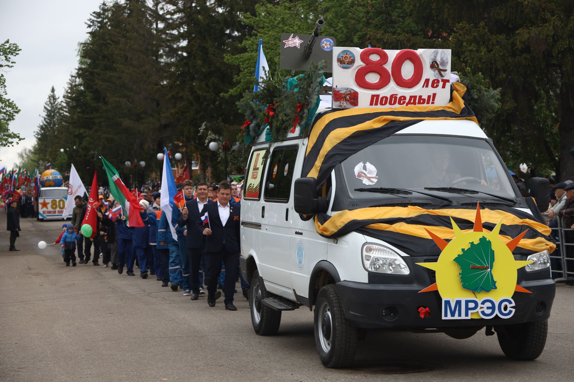 Парад Победы 2025 в Мамадыше (часть 3)