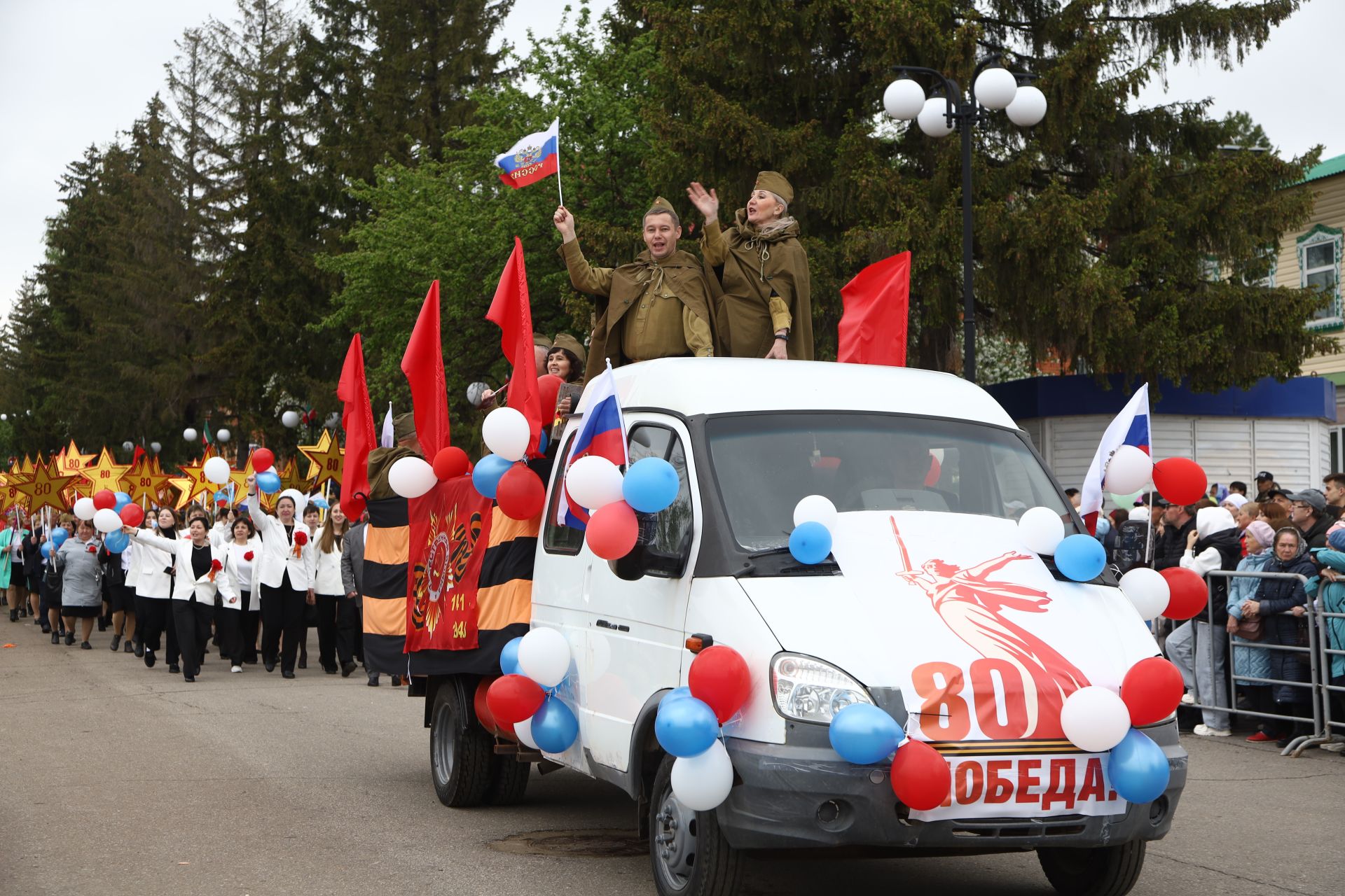 Парад Победы 2025 в Мамадыше (часть 3)