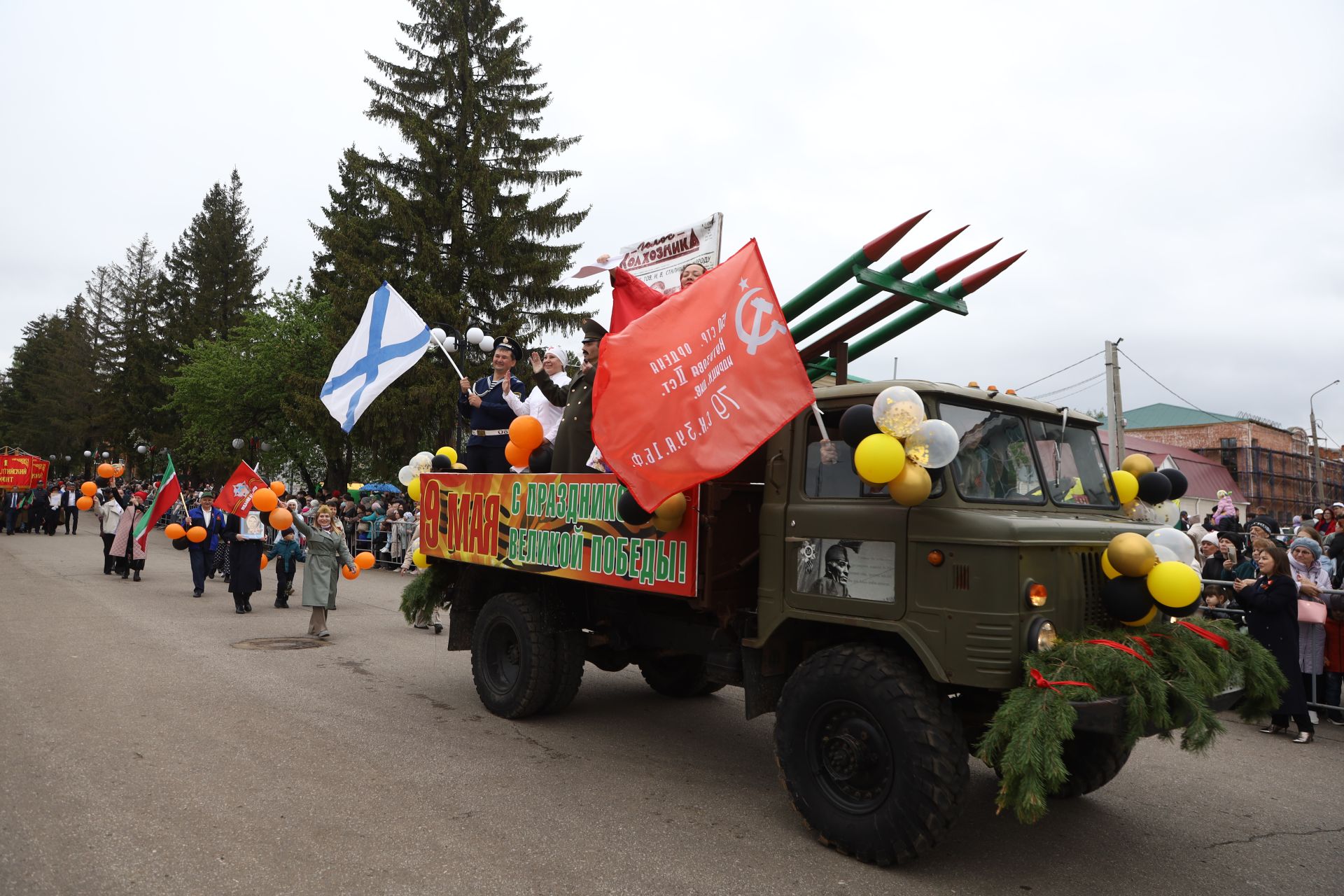 Парад Победы 2025 в Мамадыше (часть 3)