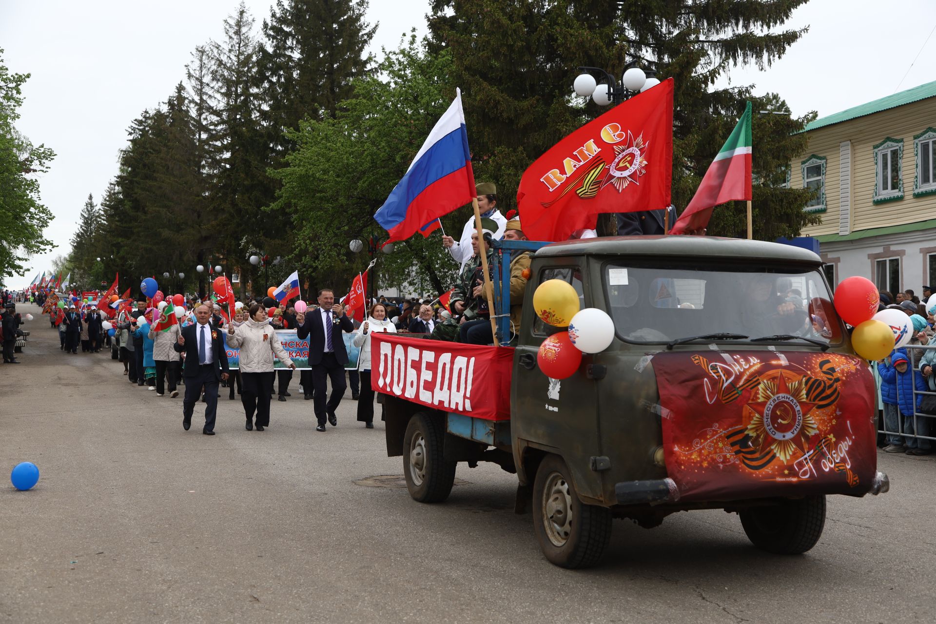 Парад Победы 2025 в Мамадыше (часть 3)