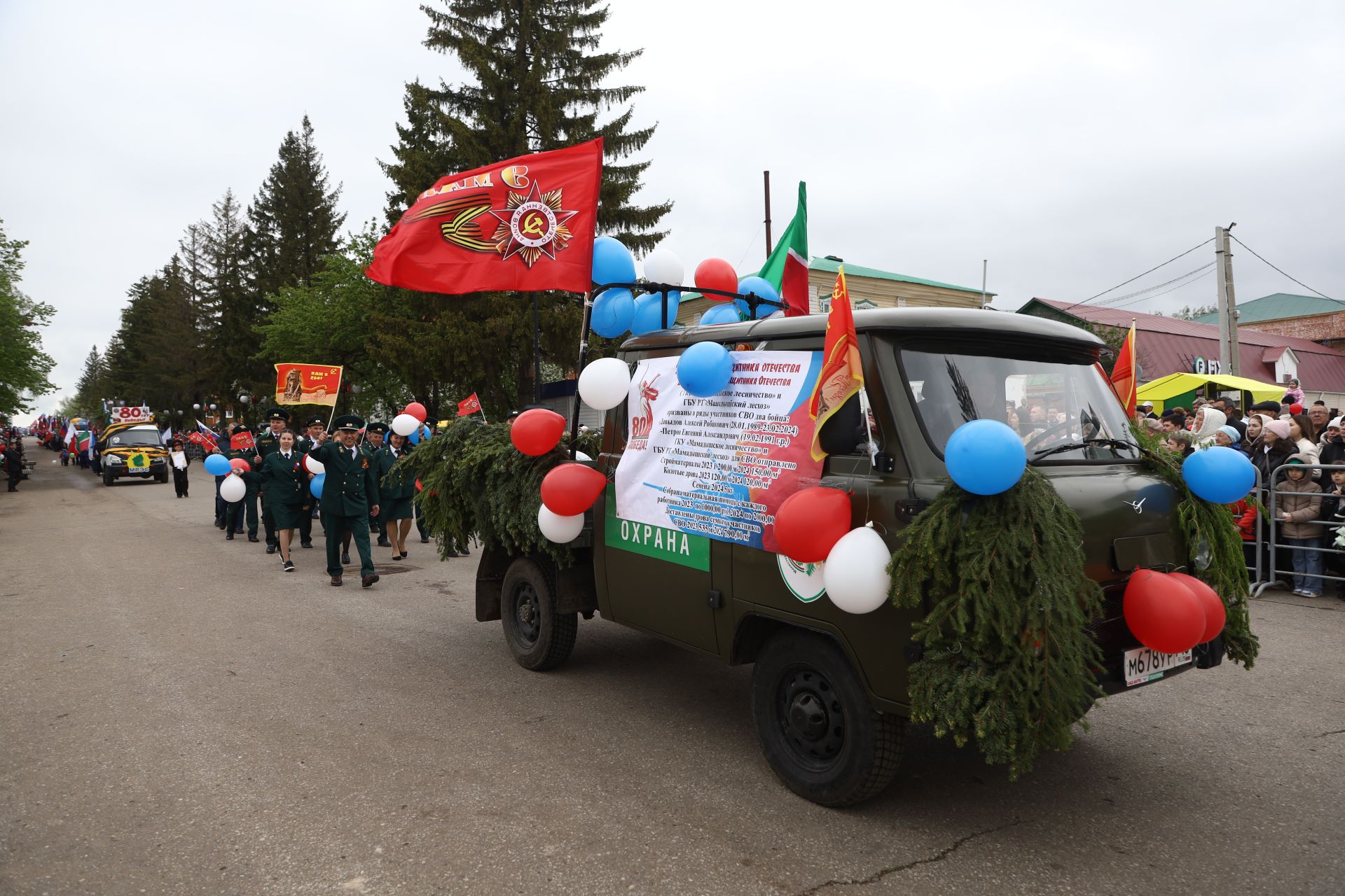 Парад Победы 2025 в Мамадыше (часть 3)