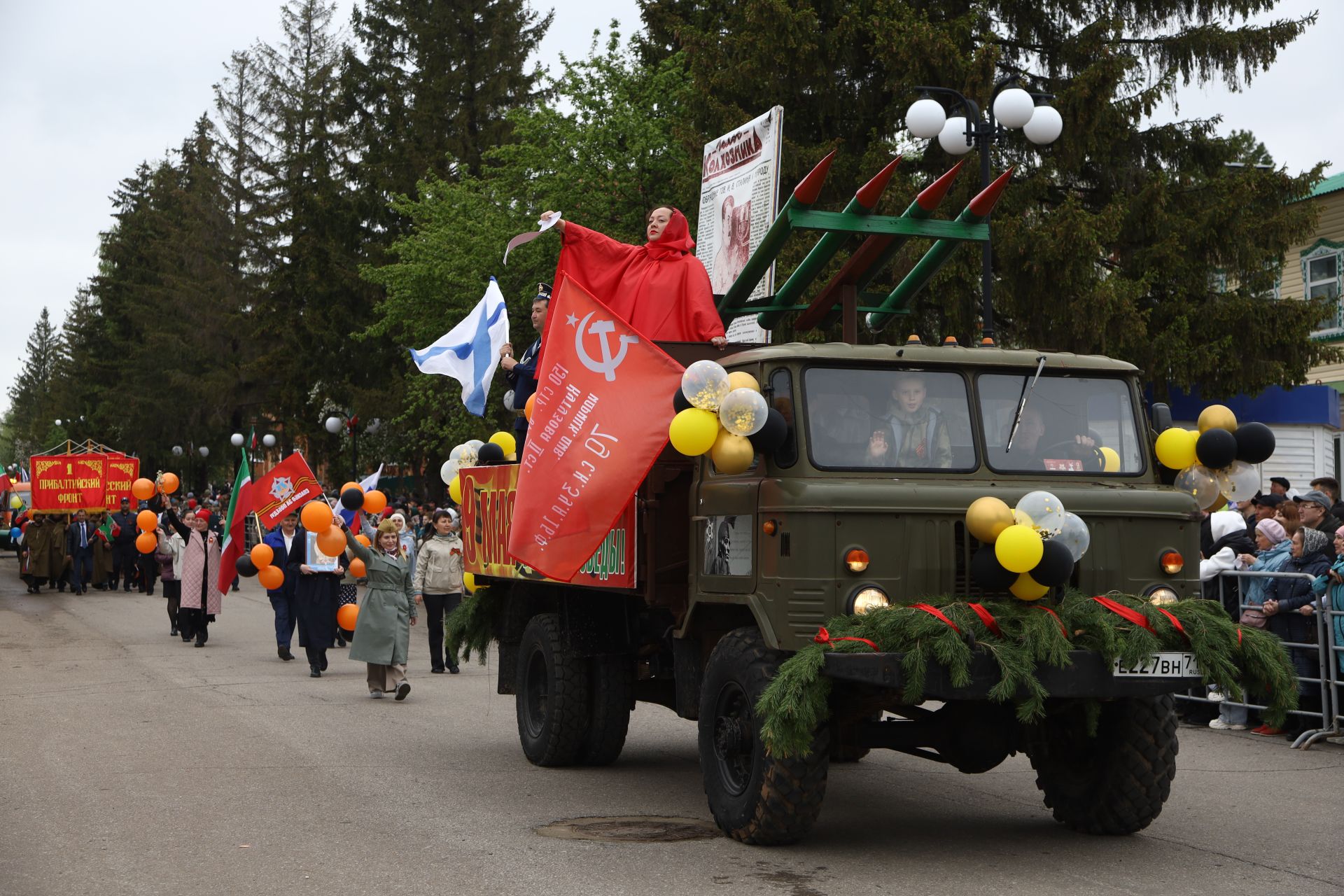 Парад Победы 2025 в Мамадыше (часть 3)