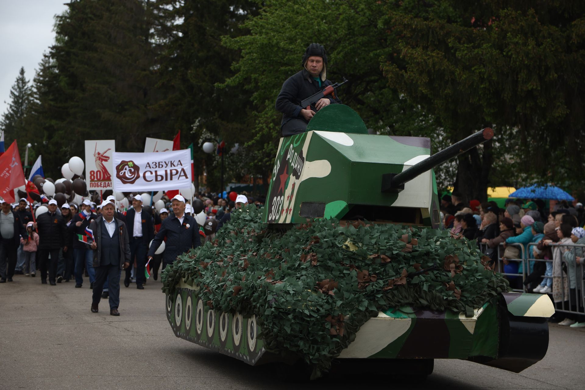 Парад Победы 2025 в Мамадыше (часть 3)