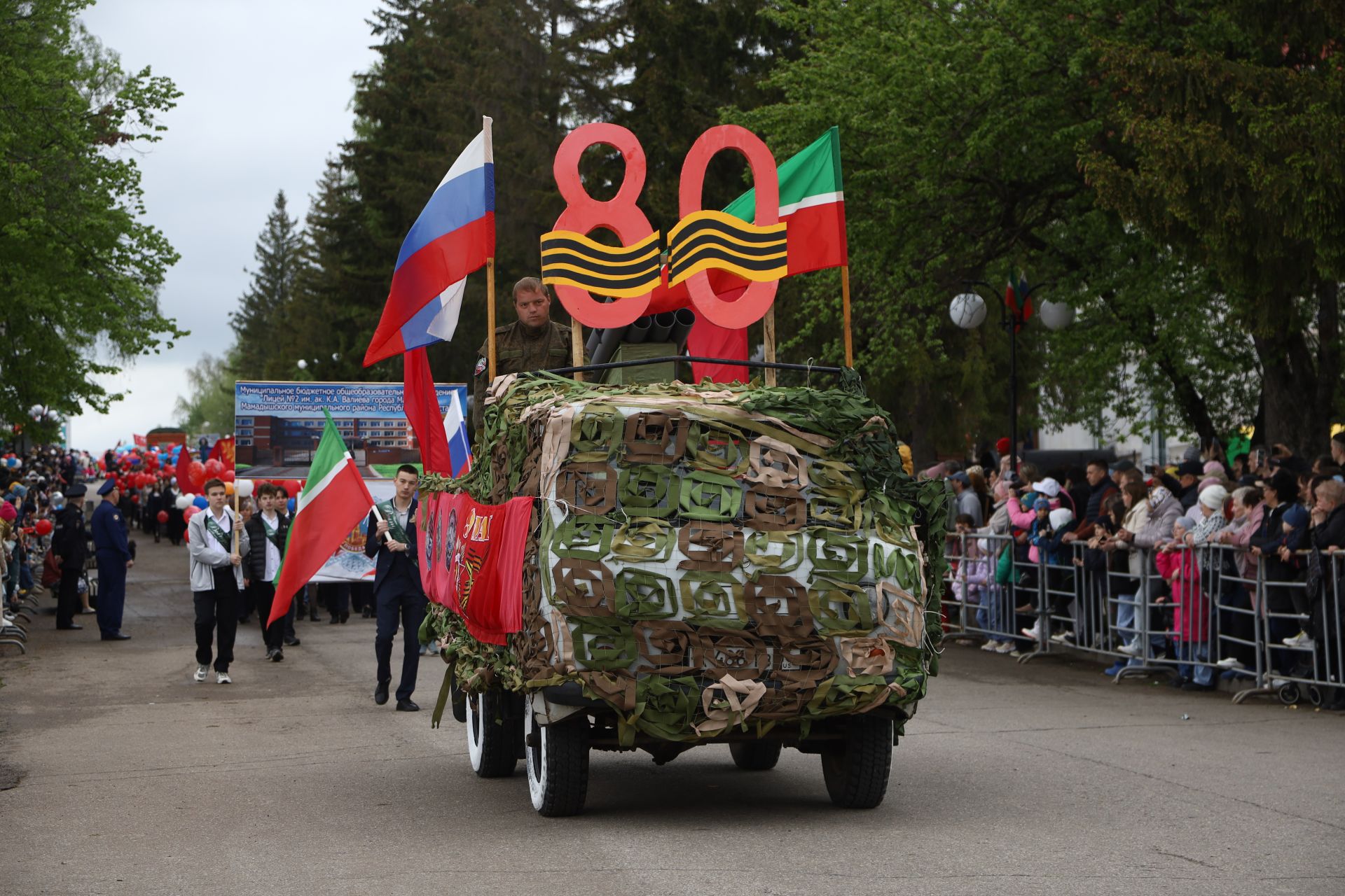 Парад Победы 2025 в Мамадыше (часть 3)