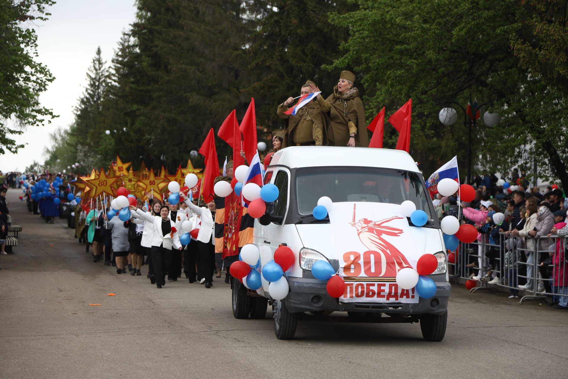 Парад Победы 2025 в Мамадыше (часть 3)