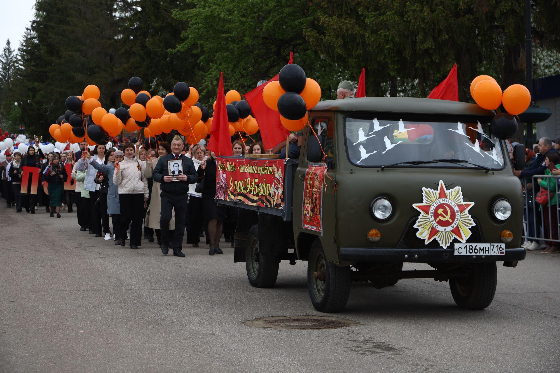 Парад Победы 2025 в Мамадыше (часть 3)