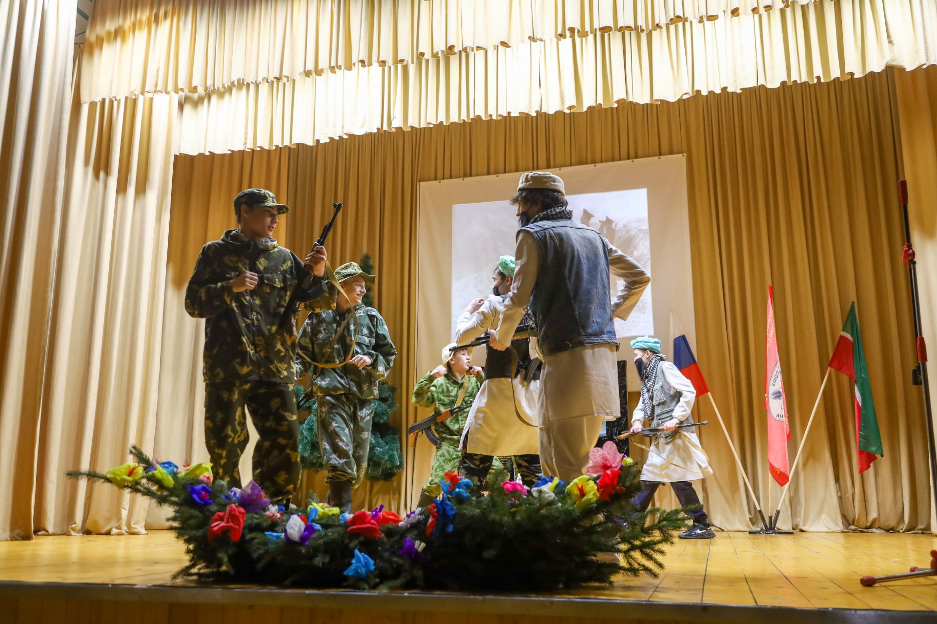 Турнир по татарской национальной борьбе (корэш), посвященный памяти воина-интернационалиста Альберта Валиева