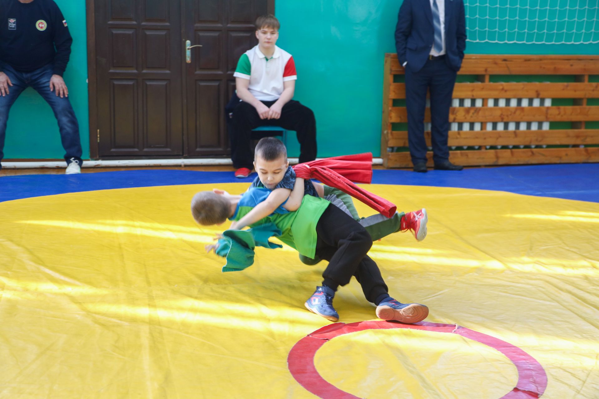 Турнир по татарской национальной борьбе (корэш), посвященный памяти воина-интернационалиста Альберта Валиева