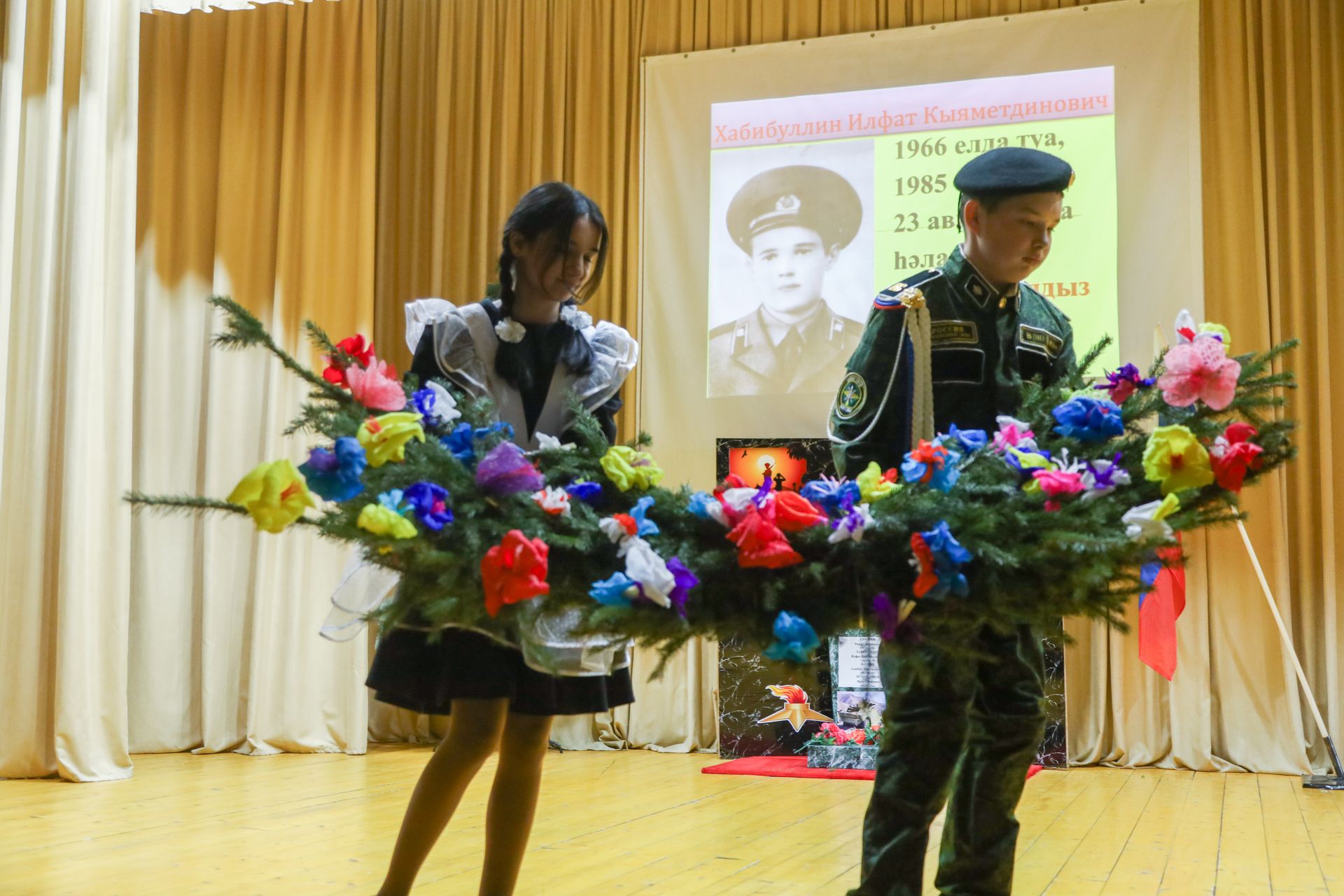 Турнир по татарской национальной борьбе (корэш), посвященный памяти воина-интернационалиста Альберта Валиева