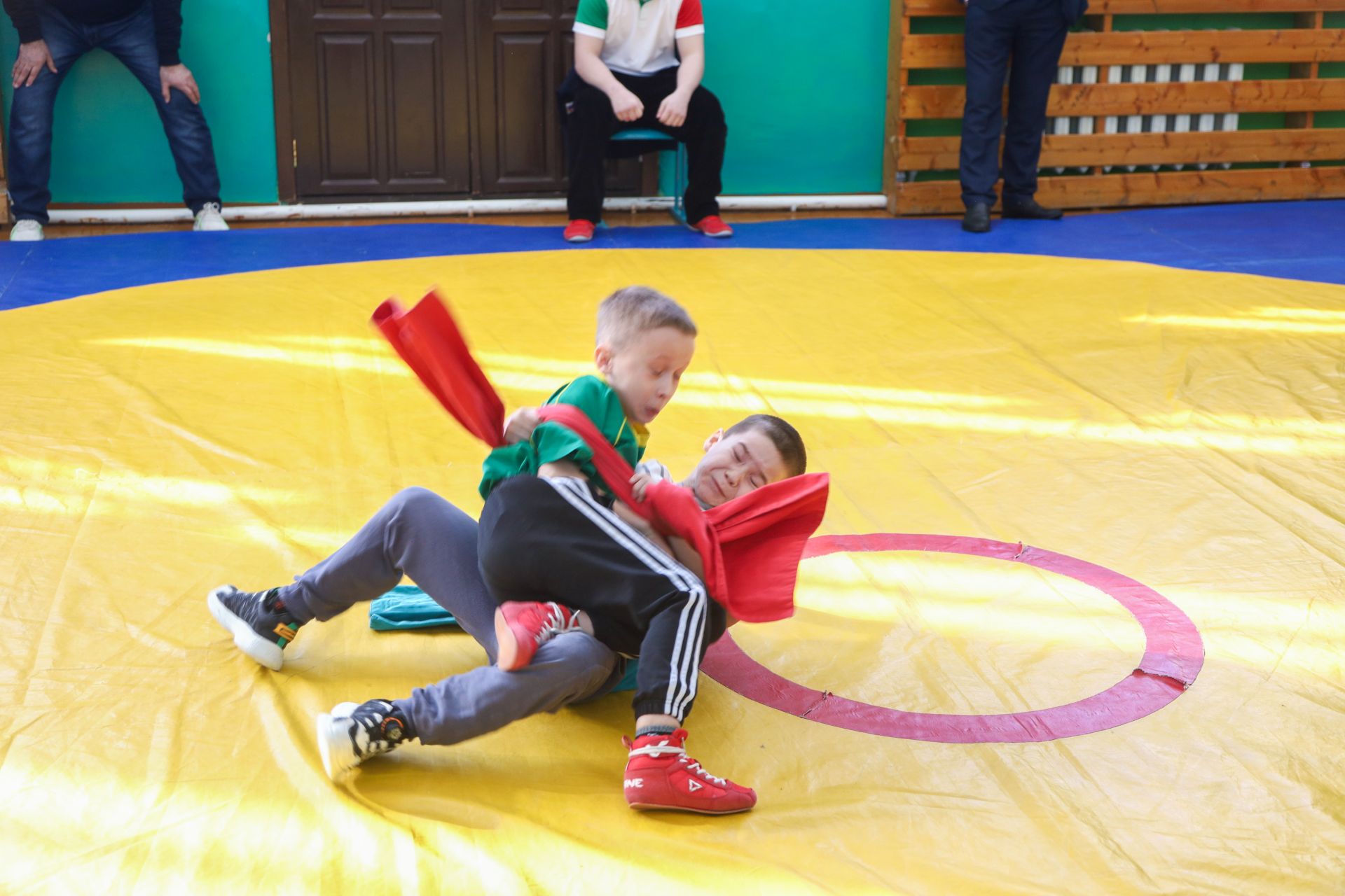 Турнир по татарской национальной борьбе (корэш), посвященный памяти воина-интернационалиста Альберта Валиева