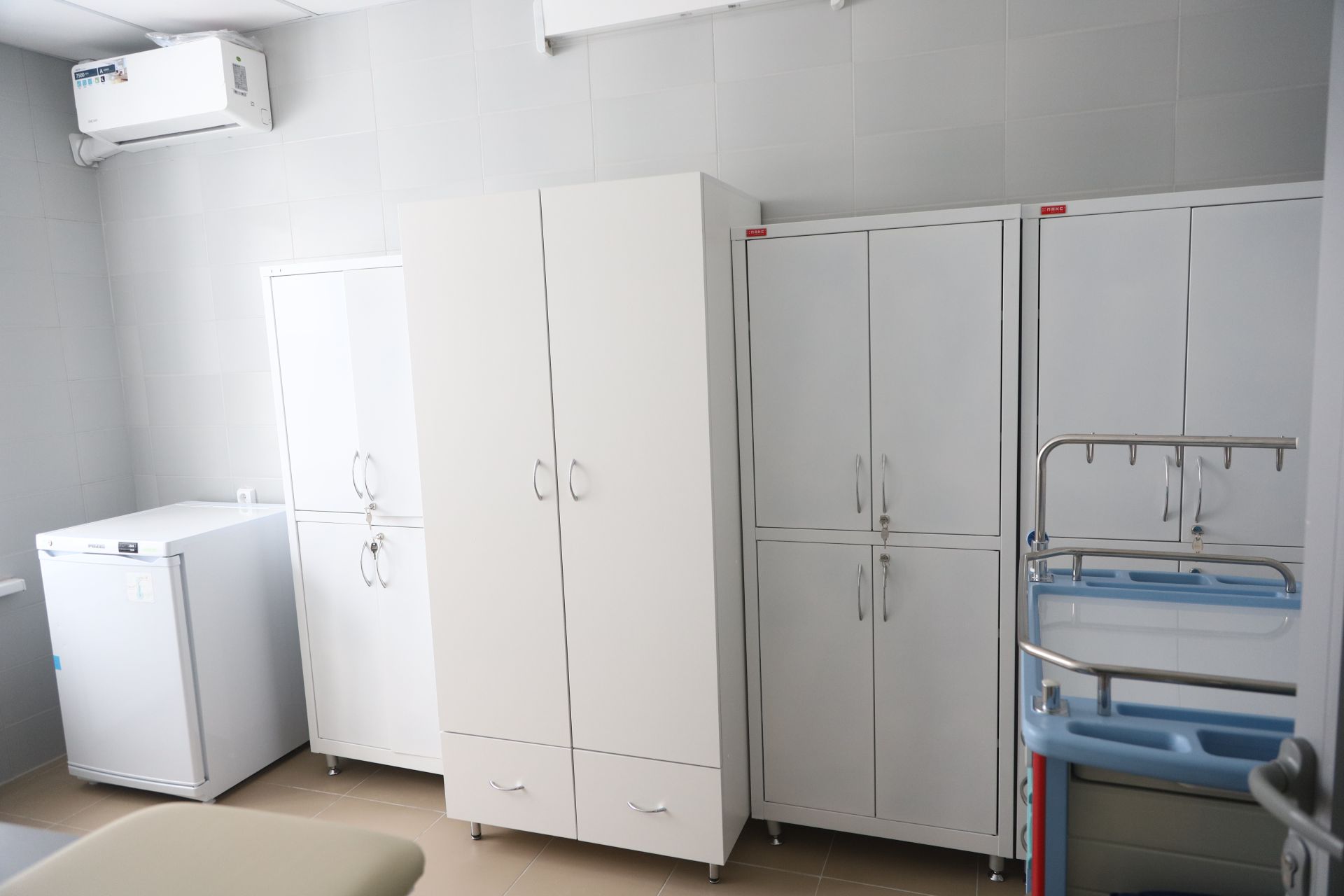 Открытие инфекционного отделения центральной районной больницы