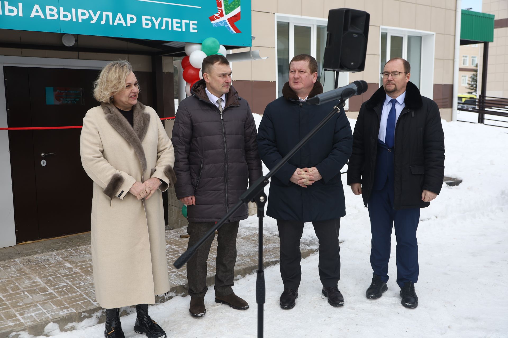 Открытие инфекционного отделения центральной районной больницы