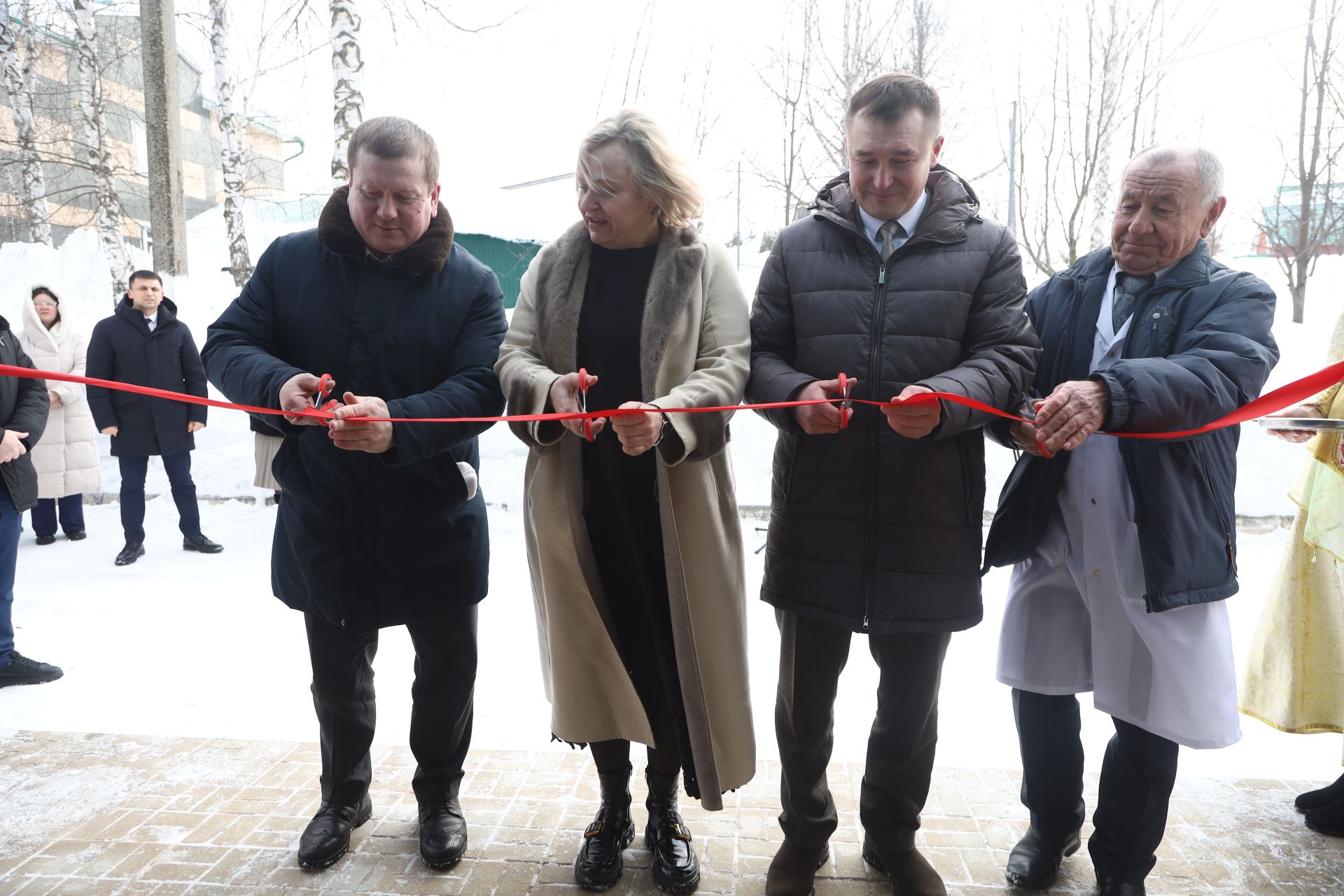 Открытие инфекционного отделения центральной районной больницы