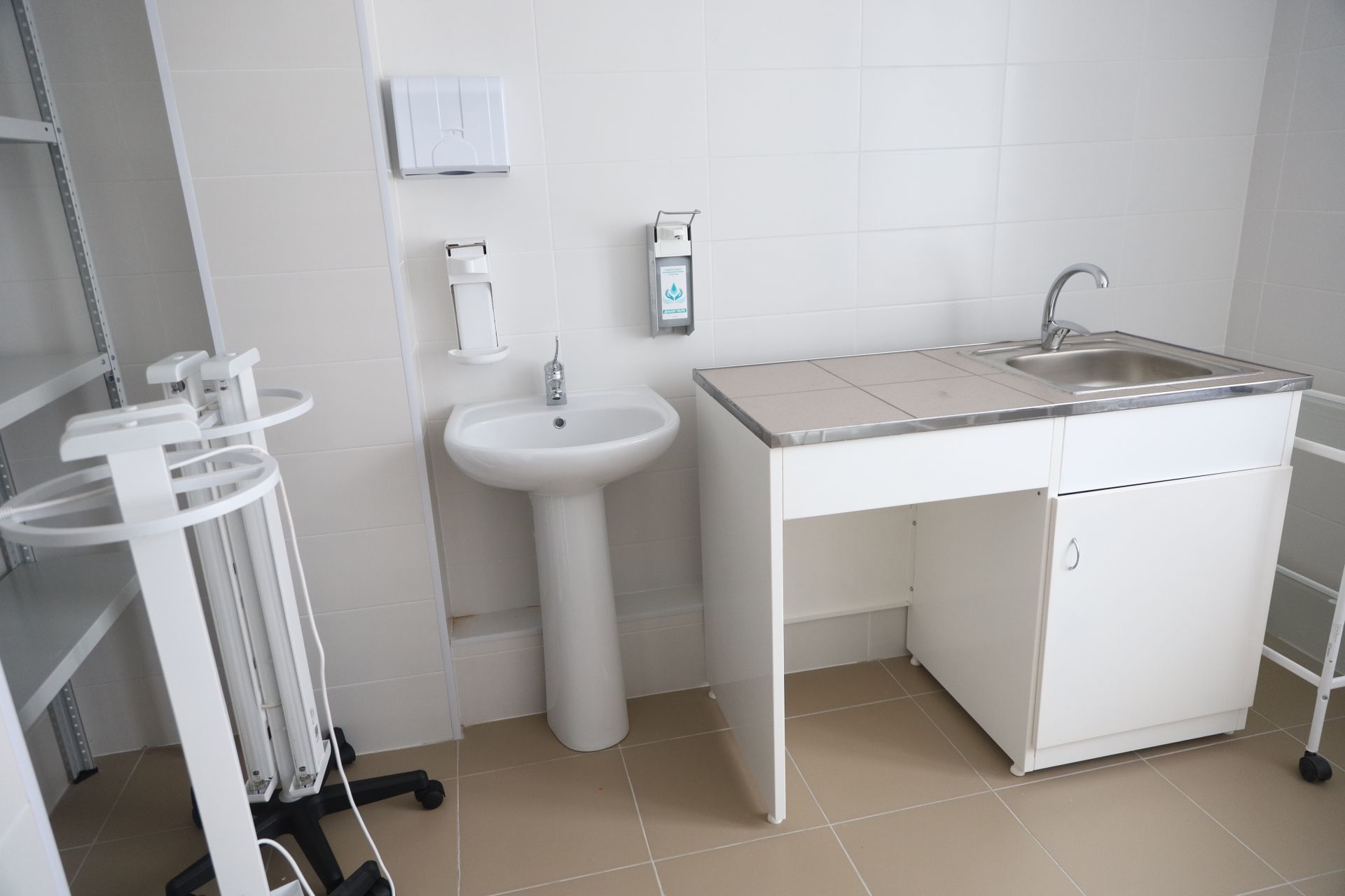 Открытие инфекционного отделения центральной районной больницы