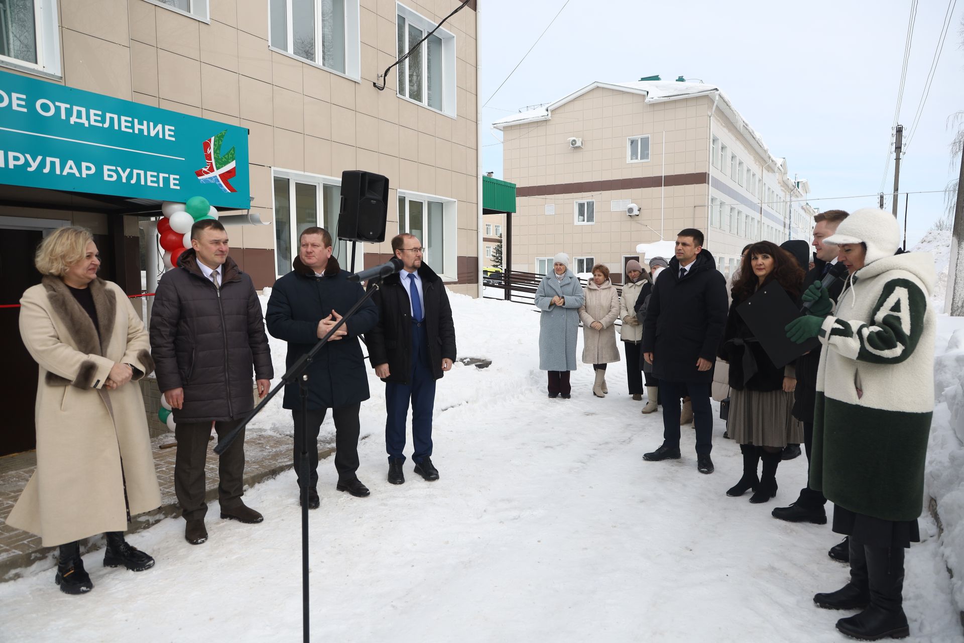 Открытие инфекционного отделения центральной районной больницы