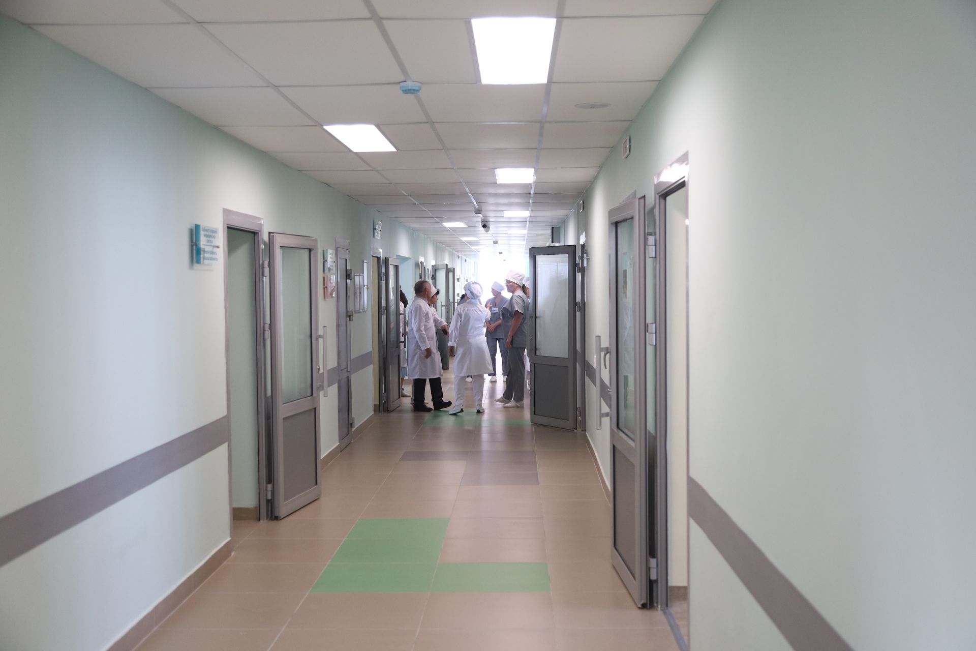 Открытие инфекционного отделения центральной районной больницы