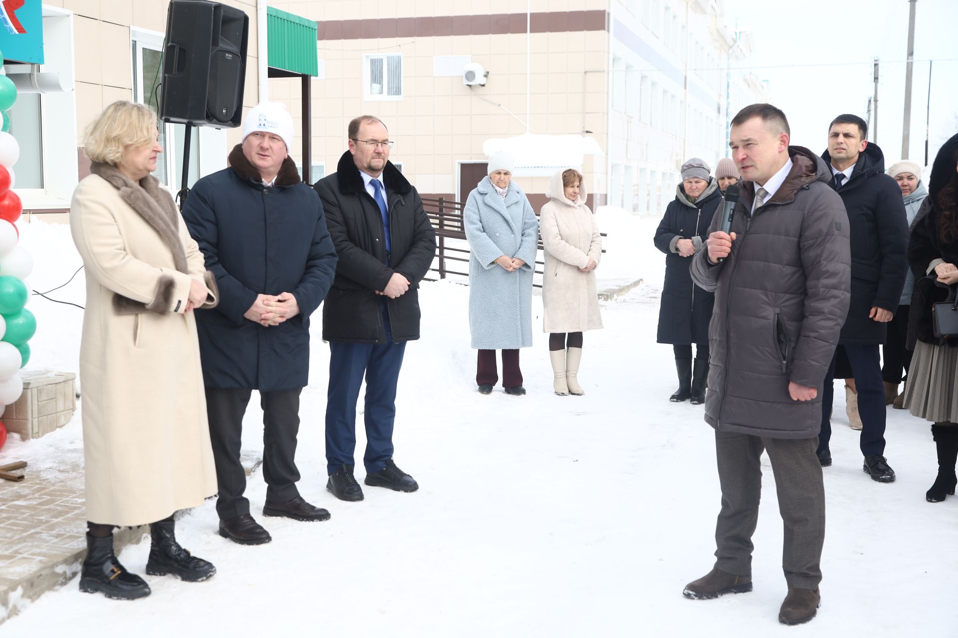 Открытие инфекционного отделения центральной районной больницы