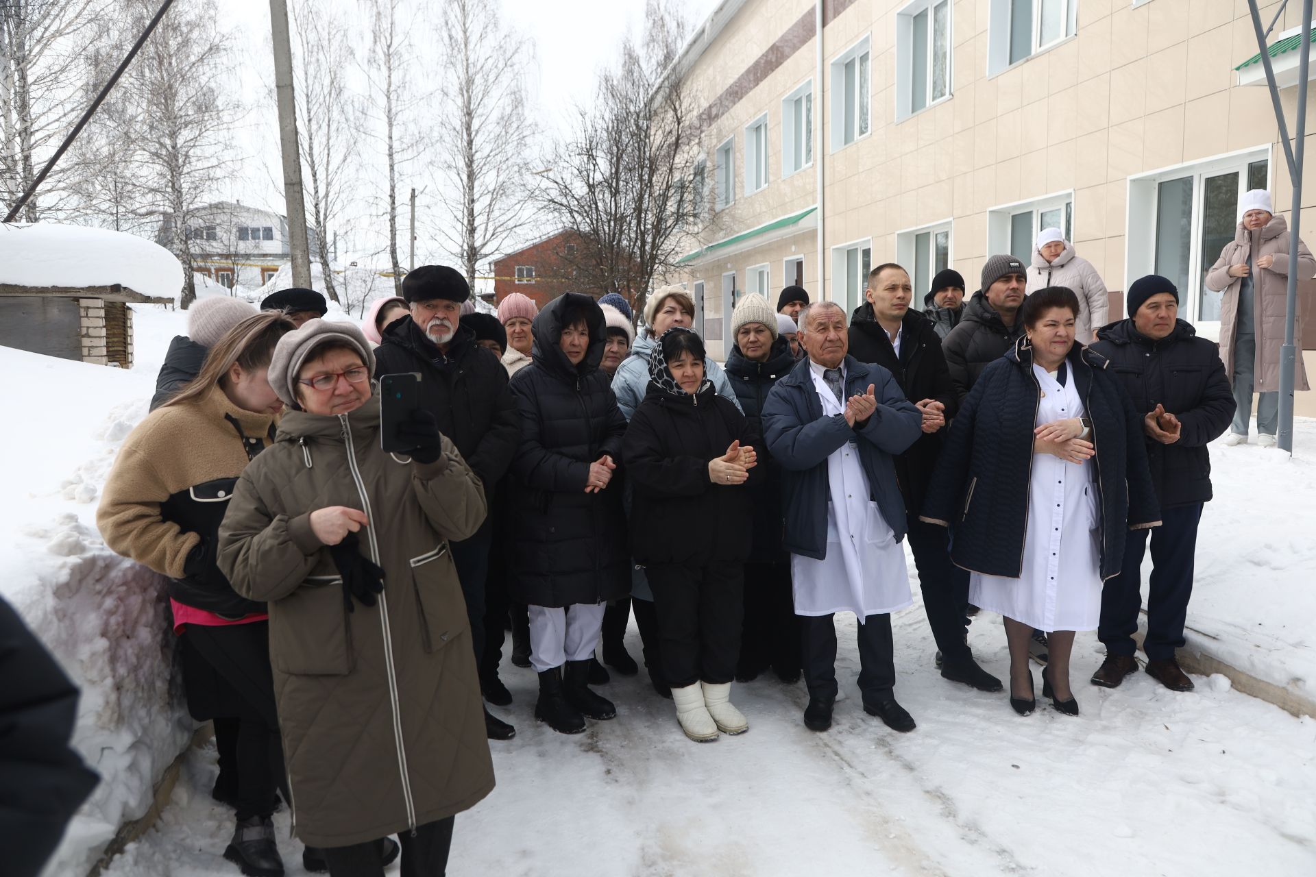 Открытие инфекционного отделения центральной районной больницы