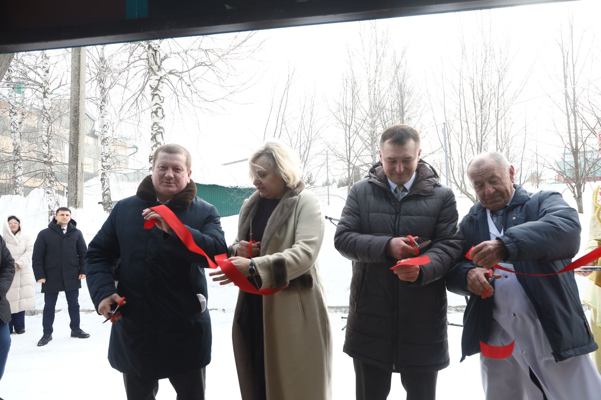 Открытие инфекционного отделения центральной районной больницы