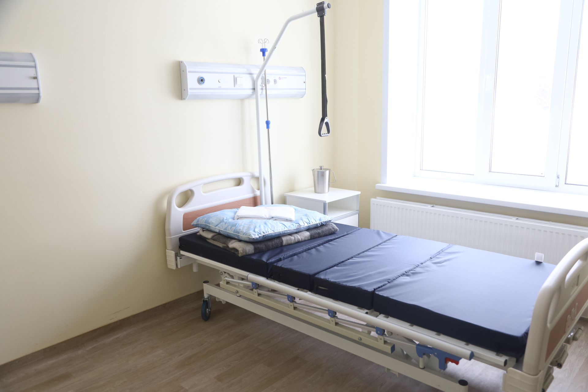 Открытие инфекционного отделения центральной районной больницы