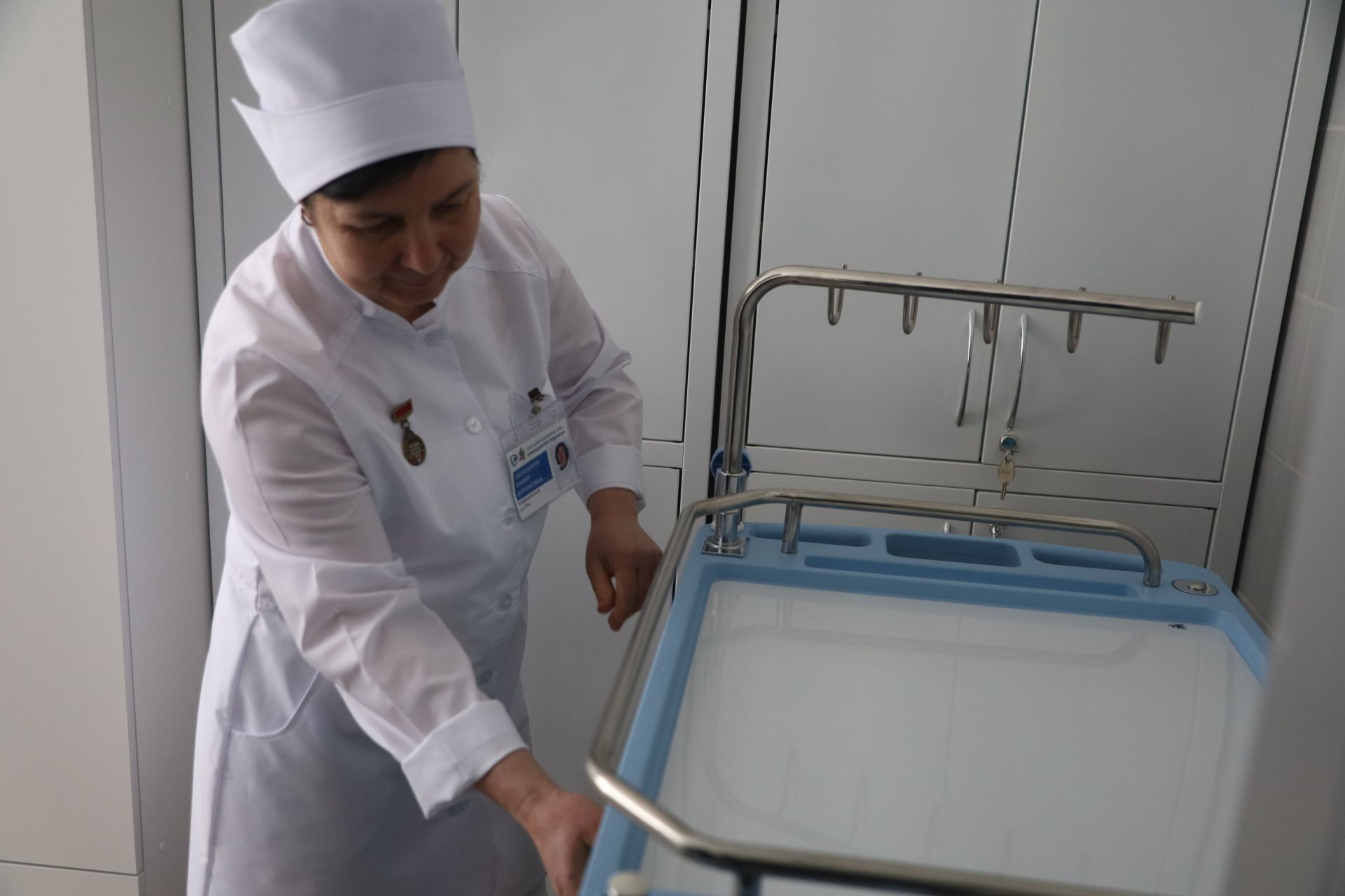 Открытие инфекционного отделения центральной районной больницы