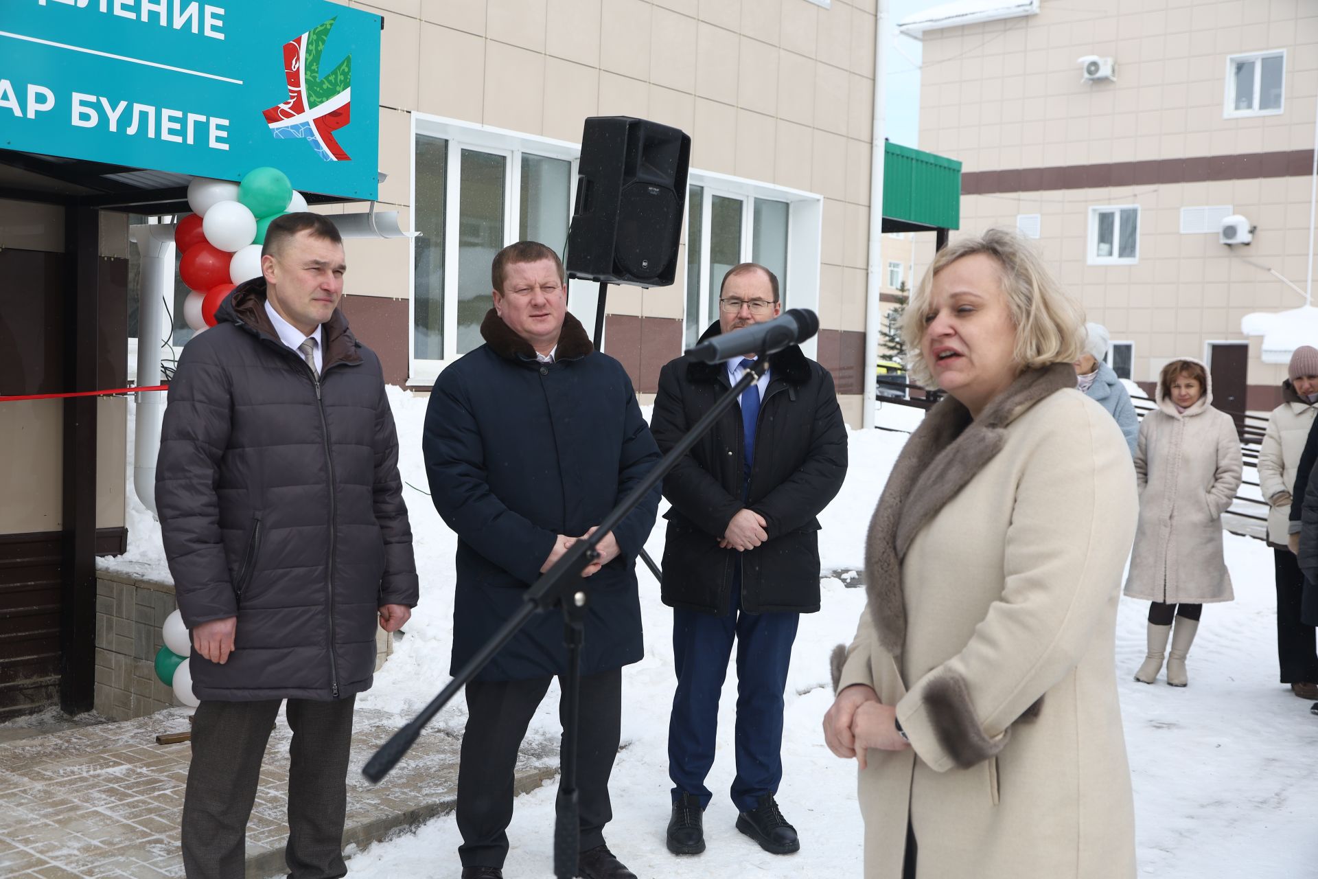 Открытие инфекционного отделения центральной районной больницы