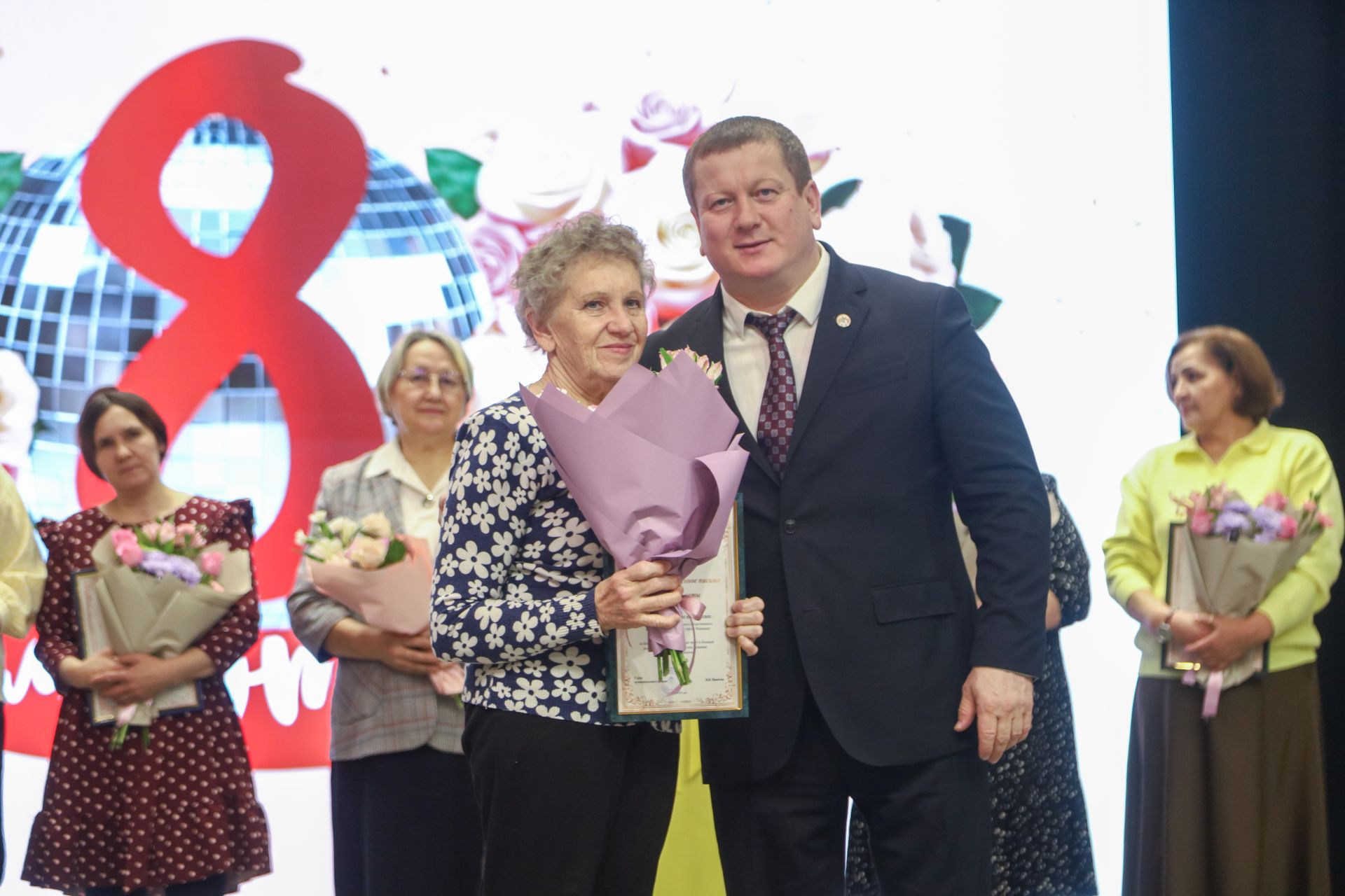 Праздничный концерт в честь Международного женского дня