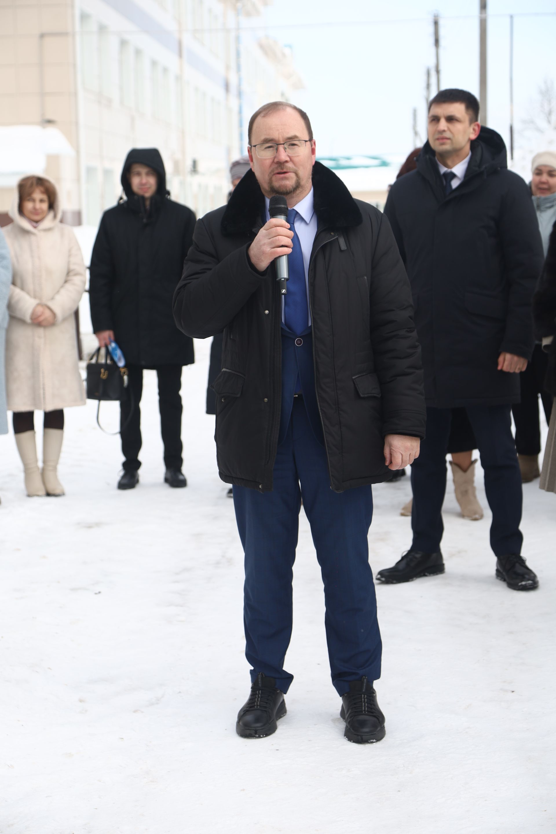 Открытие инфекционного отделения центральной районной больницы