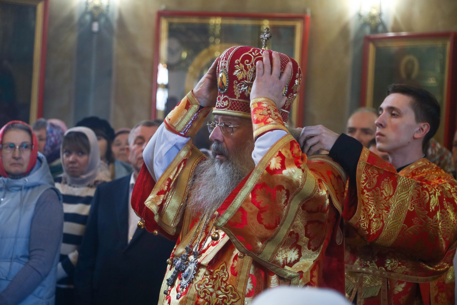 Божественную Литургию в Мамадыше возглавил Митрополит Казанский и Татарстанский Кирилл