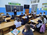 В школе №1 прошли уроки безопасности