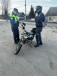 В Мамадыше прошел рейд по питбайкам: остановлены 6 мото, нарушений нет