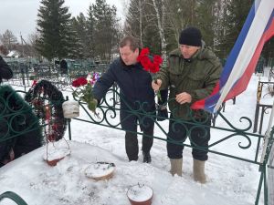 В Мамадыше почтили память воинов, погибших в ходе СВО