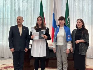 Юные мамадышцы получили свои первые паспорта