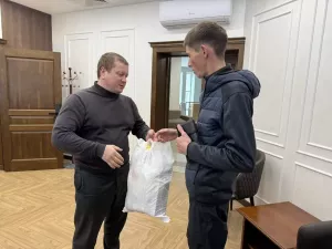 Глава района встретился с бойцом, прибывшим в краткосрочный отпуск