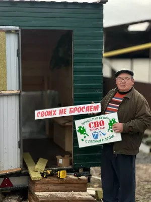 Его мобильные бани уже более 3 лет поддерживают бойцов в зоне СВО