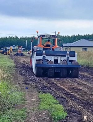 В Мамадыше приступили к щебенению улицы Юлии Запольской