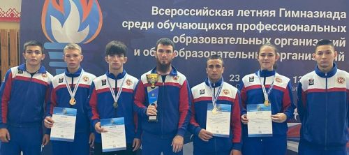 Мамадышские борцы стали победителями Всероссийской летней Гимназиады