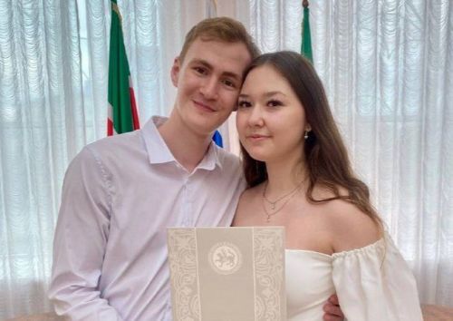 Молодожены из Нижнекамска зарегистрировали брак в Мамадыше