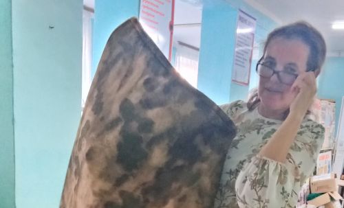 Мамадышские активисты шьют одеяла для защиты бойцов от дронов