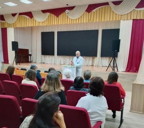 Мамадышским педагогам рассказали о профилактике гипертонии