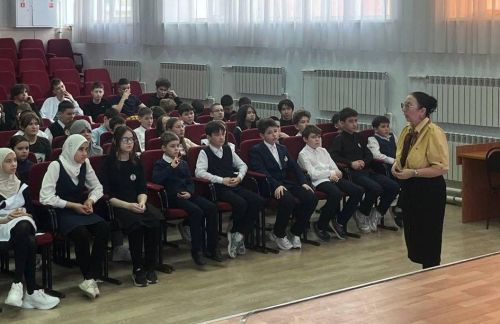 Встреча медицинского психолога с учащимися прошла в лицее
