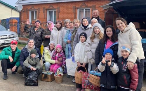 В посёлке Рахматова Поляна прошёл традиционный праздник яиц