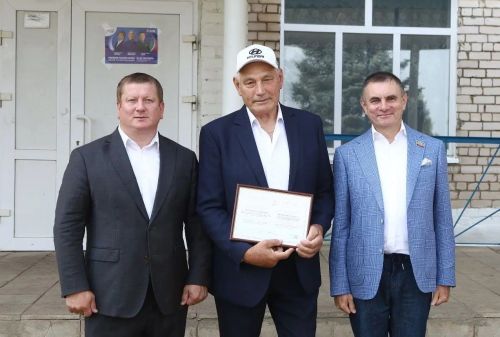В Мамадышском районе прошло вручение свидетельств Доски почёта Татарстана