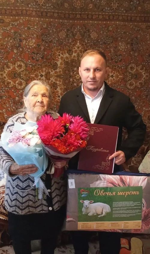 90-летний юбилей отметила жительница села Соколка Валентина Сарнакова