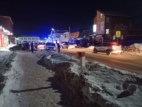 В центре Мамадыша водитель легкового автомобиля сбил женщину